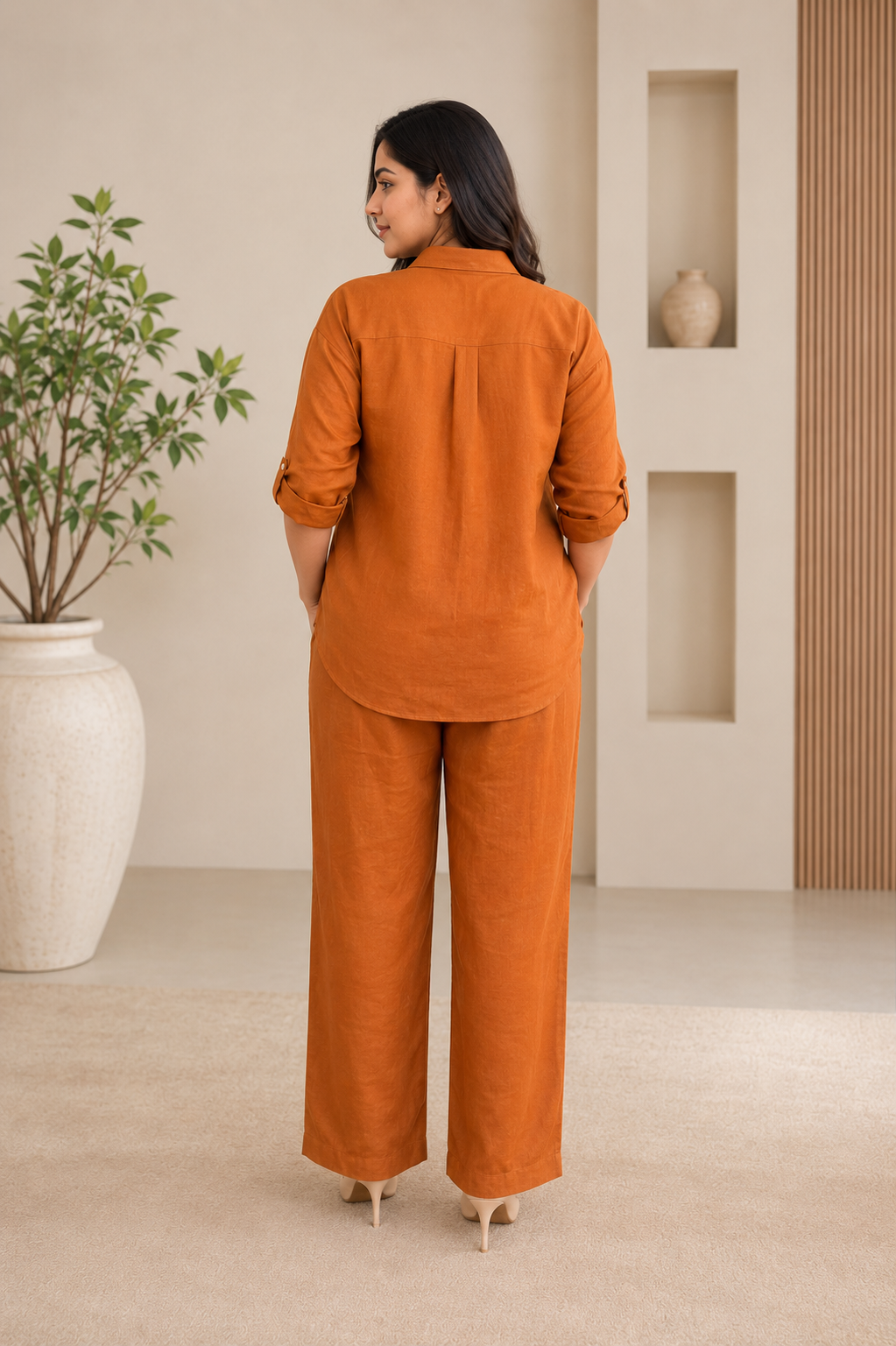 Espresso Limca Ultra Luxury Co-Ord Set