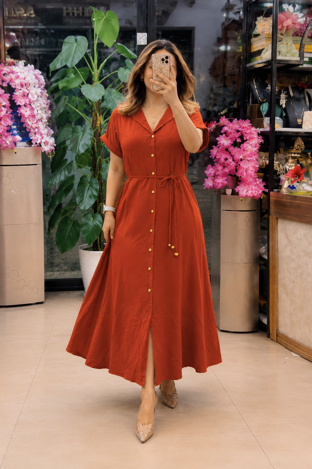 Women's Premium Rayon Dress – Stylish, Soft & Comfortable