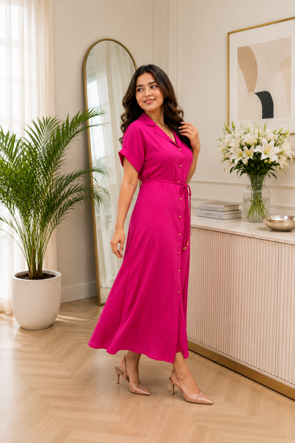 Designer Rayon Dress