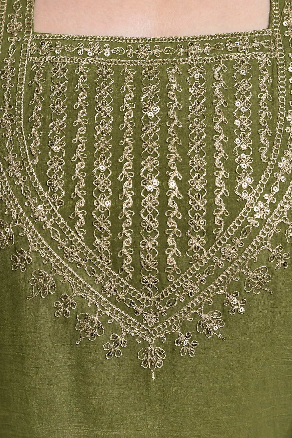 Women’s Embroidered Straight Kurta with Salawar Set | Festive Ethnic Wear with Intricate Embroidery & Embroidery work Bottom