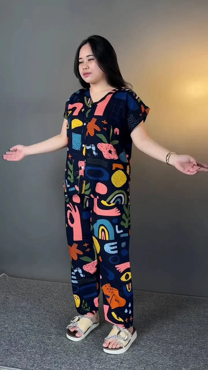 Designer Lycra Co Ord Set - Chhorii Fashion