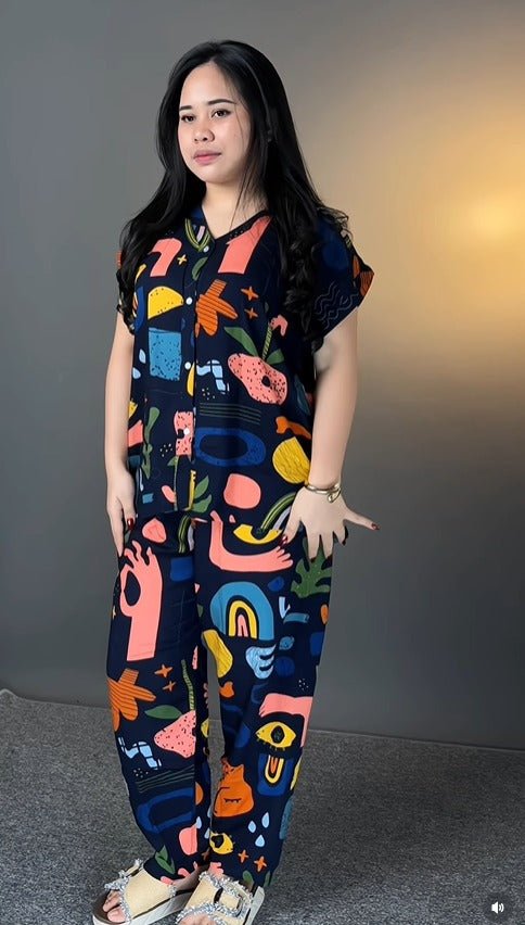 Designer Lycra Co Ord Set - Chhorii Fashion