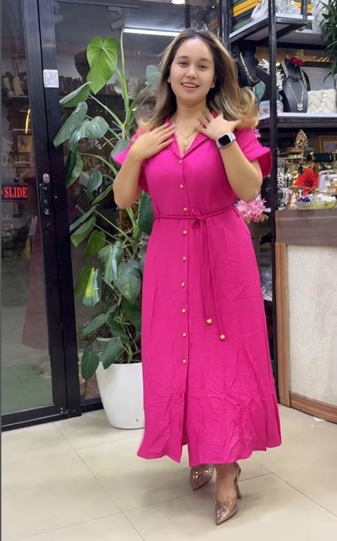 Designer Rayon Dress - Chhorii Fashion
