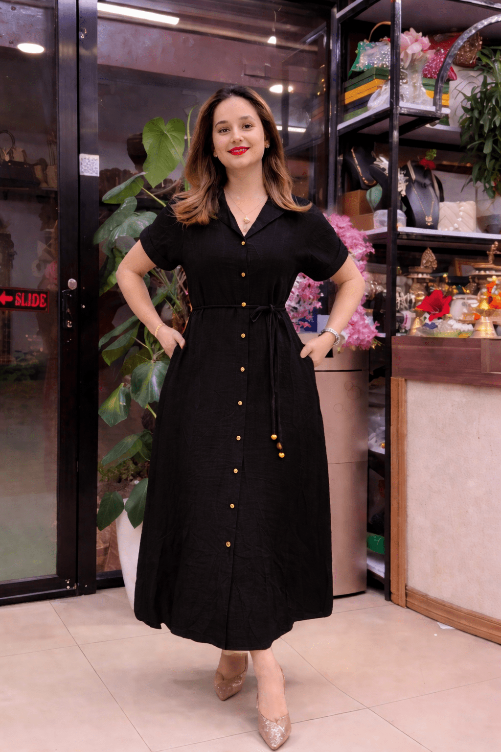 Designer Rayon Dress - Chhorii Fashion