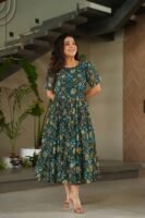 Pinu Georgette Printed Gown