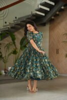 Pinu Georgette Printed Gown