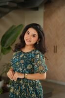 Pinu Georgette Printed Gown