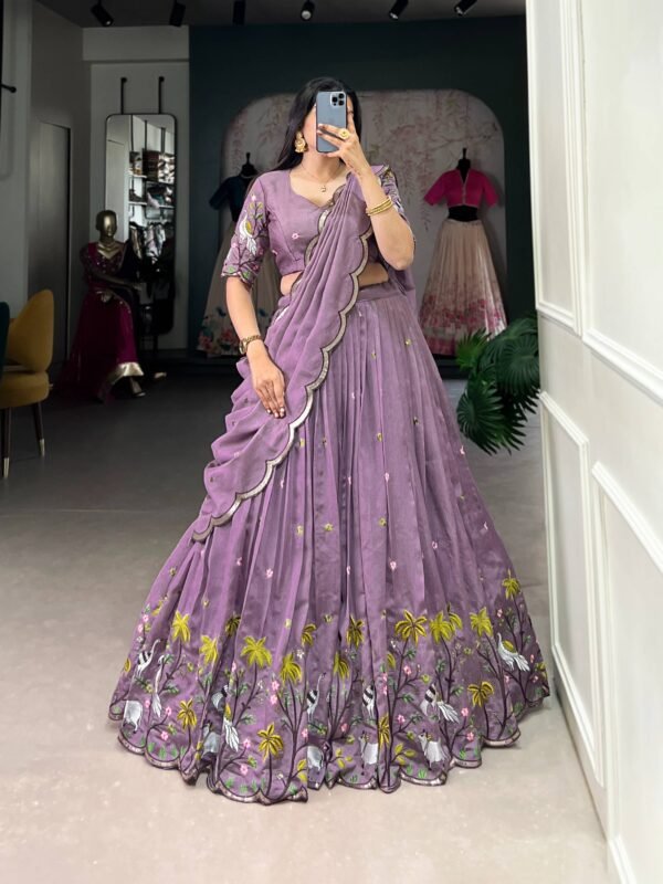 Bella Lavender Lehenga Choli