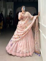 Rosé Reverie Mini Lehenga Choli