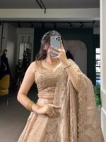 Gold Crush Lehenga