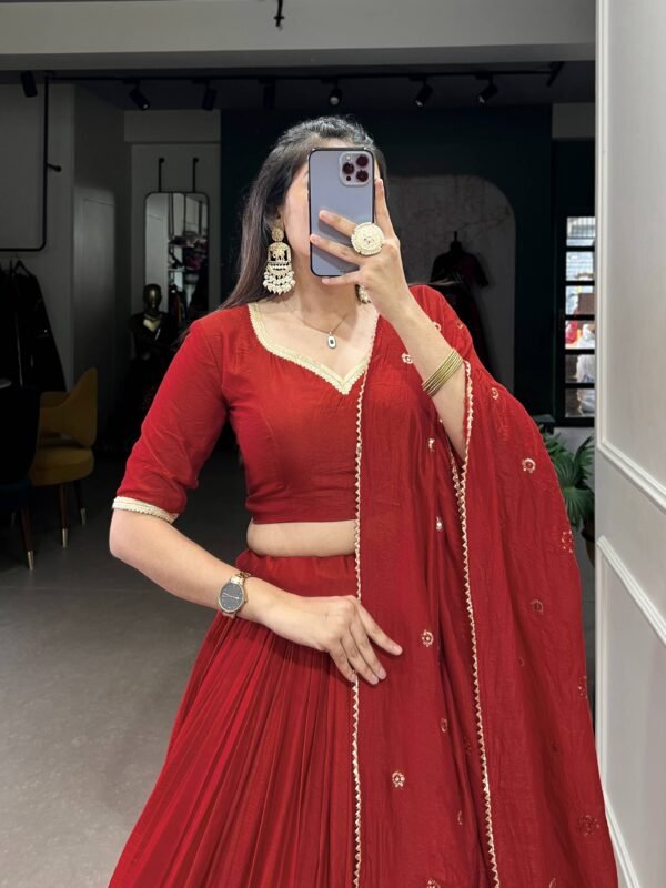 Prinsha Chanderi Lehenga
