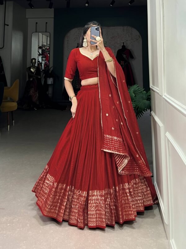 Prinsha Chanderi Lehenga