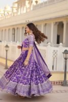 Glamorix Jacquard Lehenga Choli