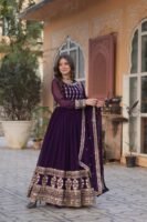 Celestial  Embroidered Gown