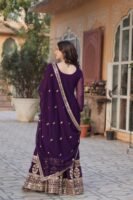 Celestial  Embroidered Gown