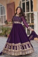 Celestial  Embroidered Gown