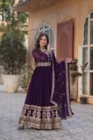 Celestial  Embroidered Gown