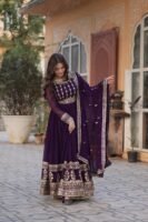 Celestial  Embroidered Gown
