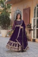 Celestial  Embroidered Gown