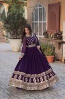 Celestial  Embroidered Gown