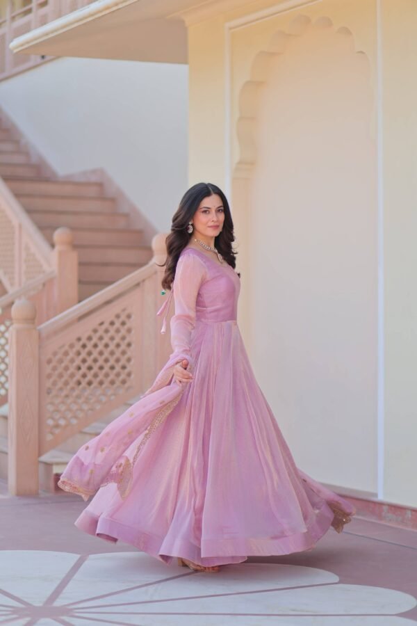Fendy Chiffon Gown