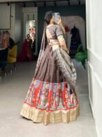 Kalamkari Print Lehenga Choli