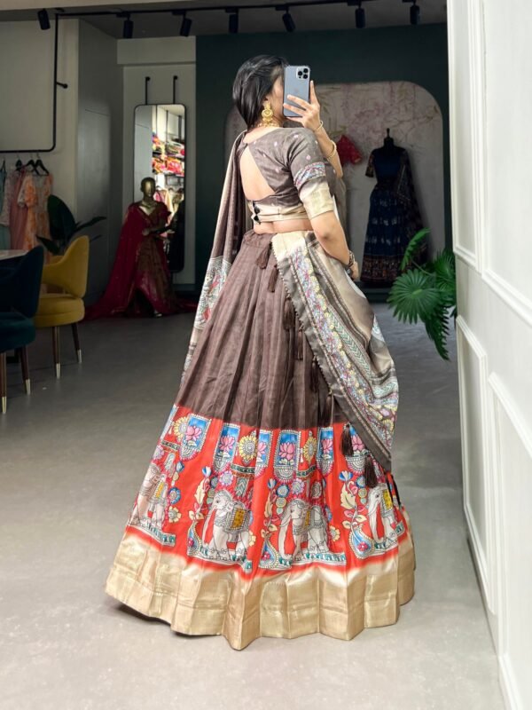 Kalamkari Print Lehenga Choli