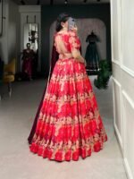 Tussar Silk Lehenga Choli