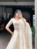 Nova Off-White Lehenga Choli