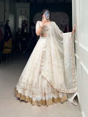 Nova Off-White Lehenga Choli