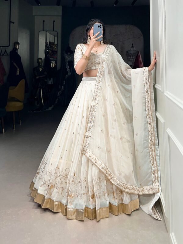 Nova Off-White Lehenga Choli