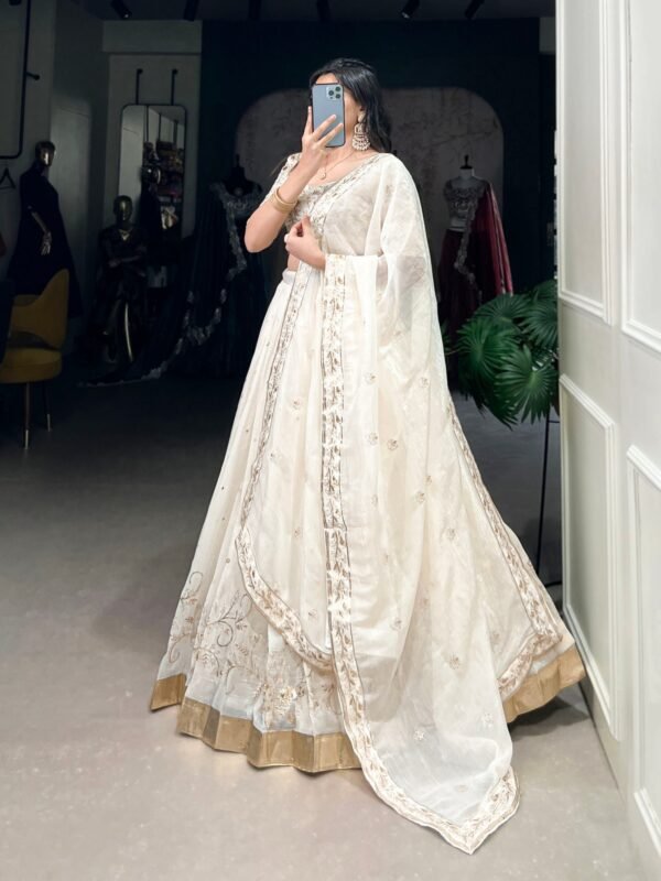Nova Off-White Lehenga Choli