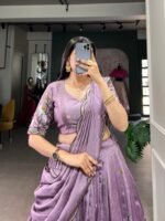 Bella Lavender Lehenga Choli