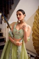 Gold Crush Lehenga Choli