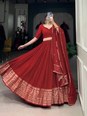 Prinsha Chanderi Lehenga
