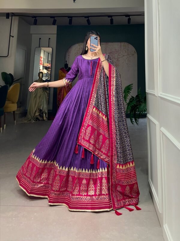 Chandni Charm Shrug Gown