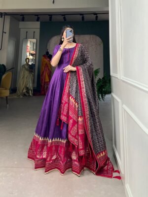Chandni Charm Shrug Gown
