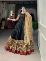 Crimson Chill Coat Gown Set