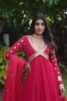 Alia Cut Embroidered Gown Set