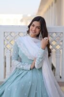 Ruchi Embroidered Gown Set