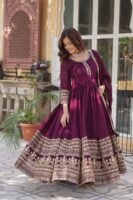 Payal Embroidered Gown