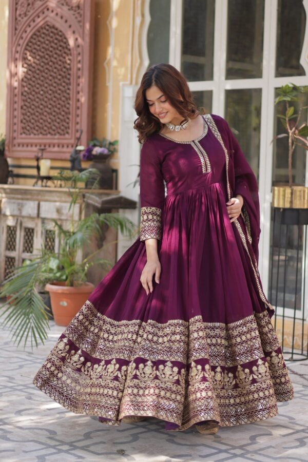 Payal Embroidered Gown