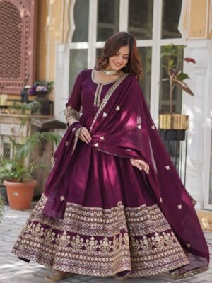 Payal Embroidered Gown