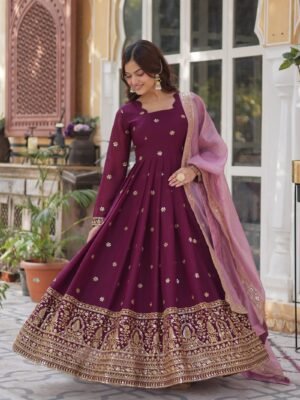 Sahara Weave Gown