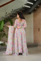 Monsoon Printed Gown