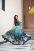 Meera Printed Gown