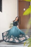 Meera Printed Gown