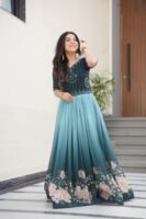 Meera Printed Gown