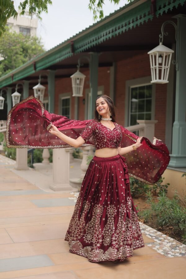 Amber Glow Lehenga Choli