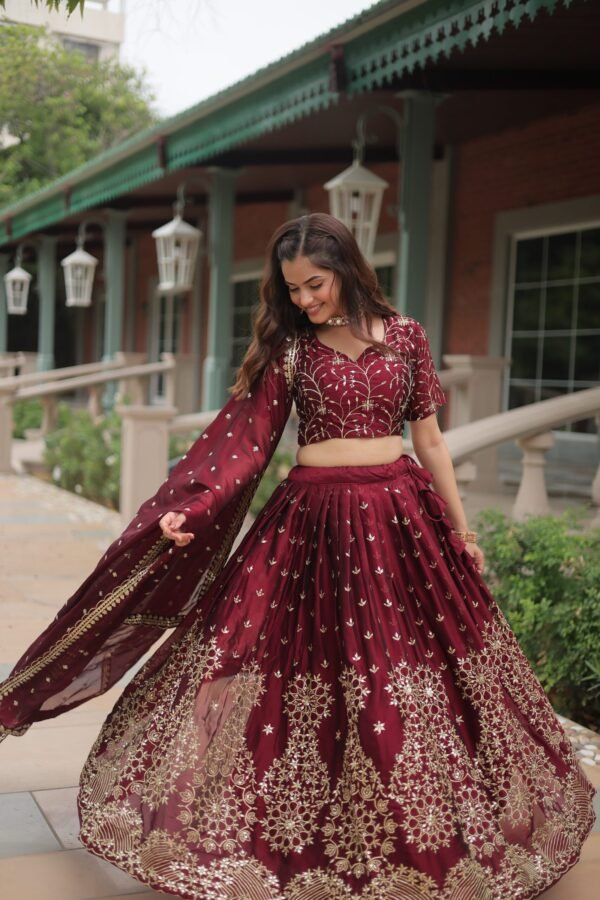 Amber Glow Lehenga Choli